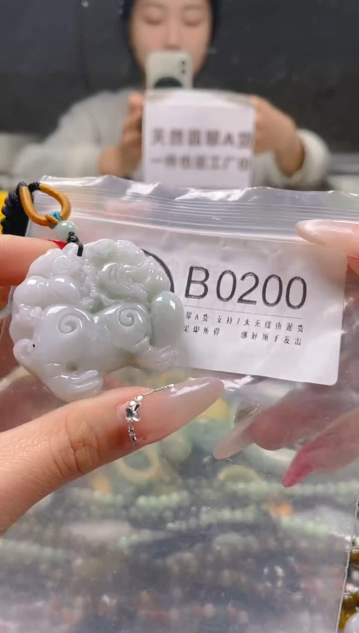 【闪购商品】翡翠颈饰未镶嵌/B/翡翠A货一图一物