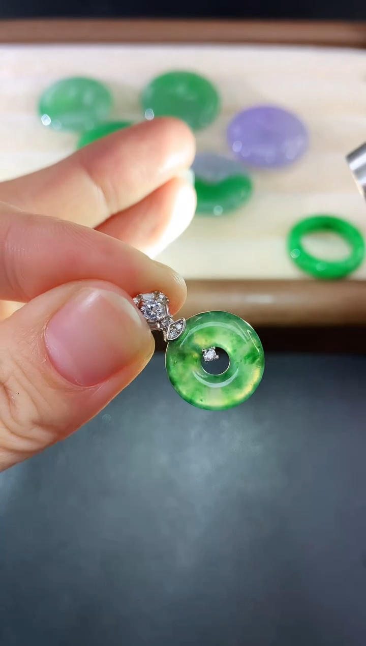 吊坠(不含链)未镶嵌翡翠220买断不退不换|980