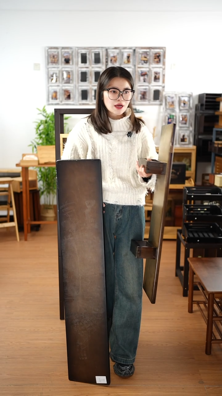 竹实木增高架长120宽的