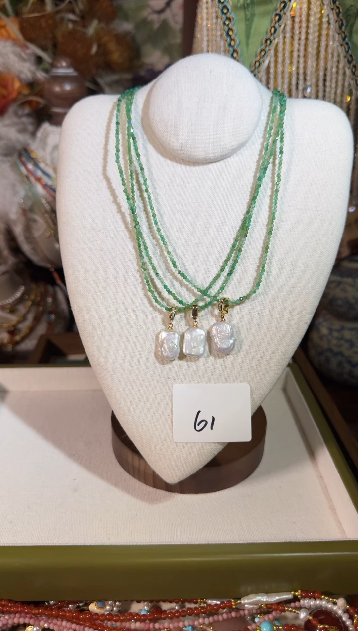 项链未镶嵌淡水珍珠061