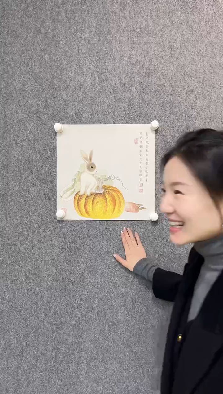 【闪购商品】绘画马宁晞-37-*38-国画-红