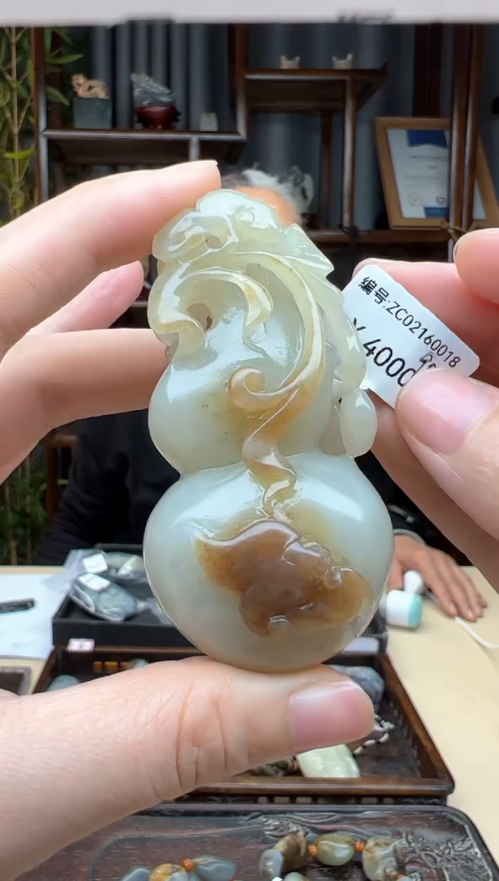 【闪购商品】和田玉颈饰未镶嵌吊坠  80.3克