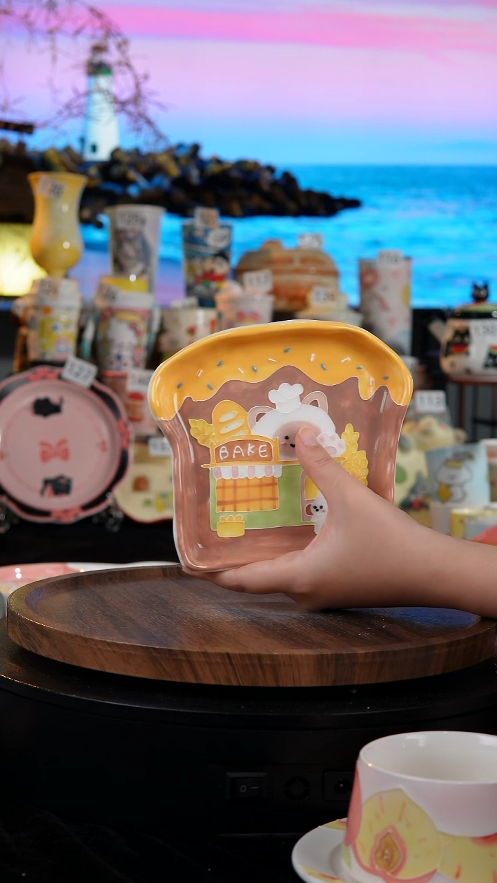 陶瓷便携款景德镇手工手绘陶瓷
