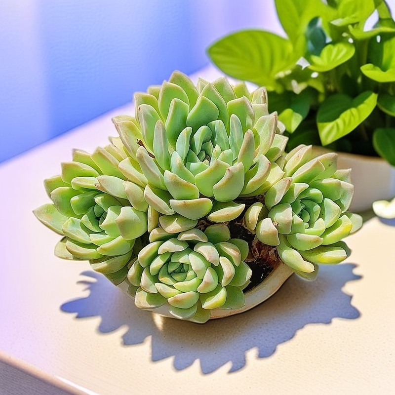 奶油美人 带盆 整装 带盆发货 多肉植物【满15包邮】新手好养 红色