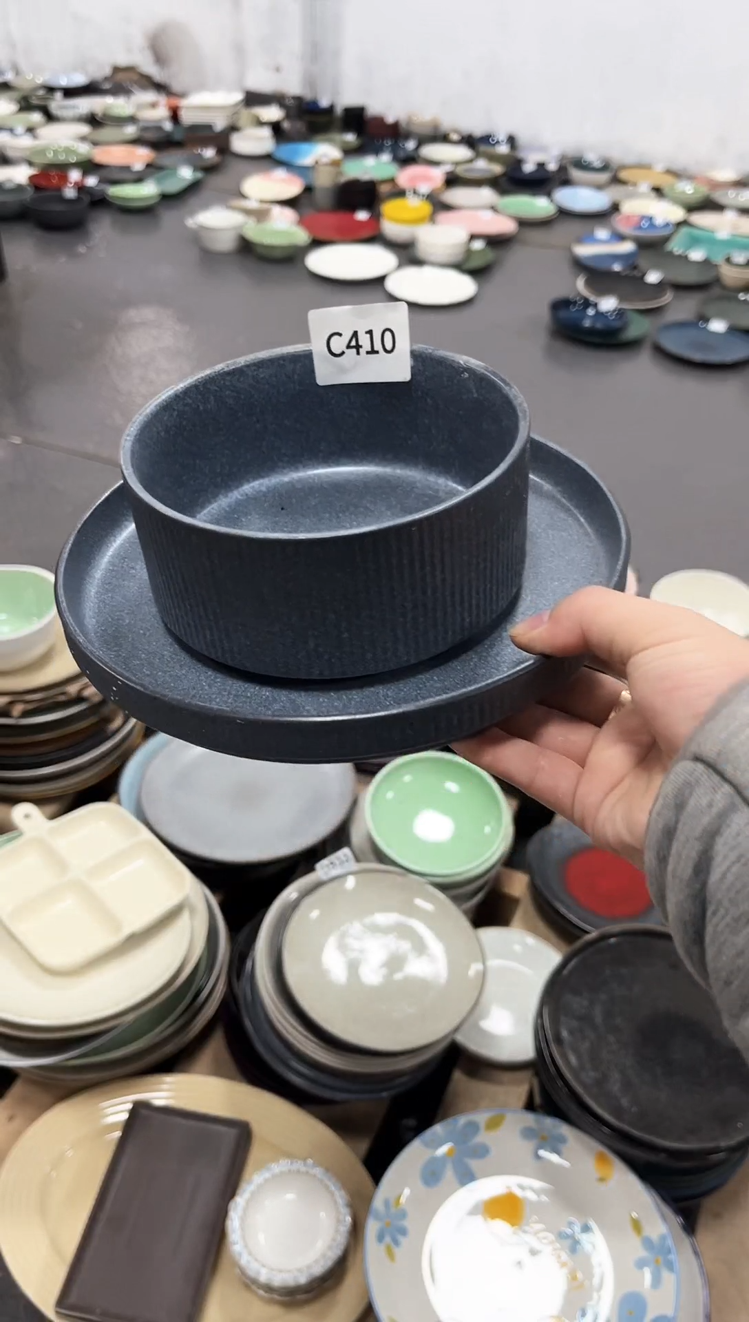 瓷片c410一个盘一个碗