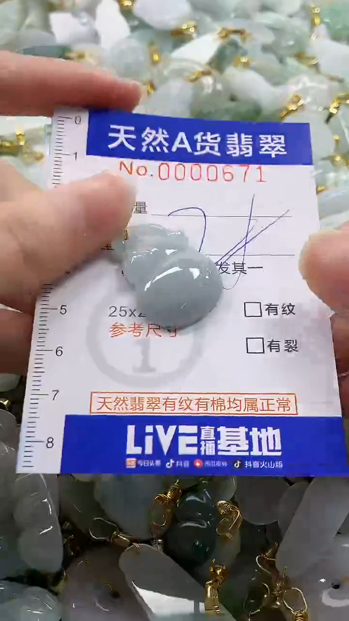 颈饰未镶嵌翡翠纯天然a货翡翠