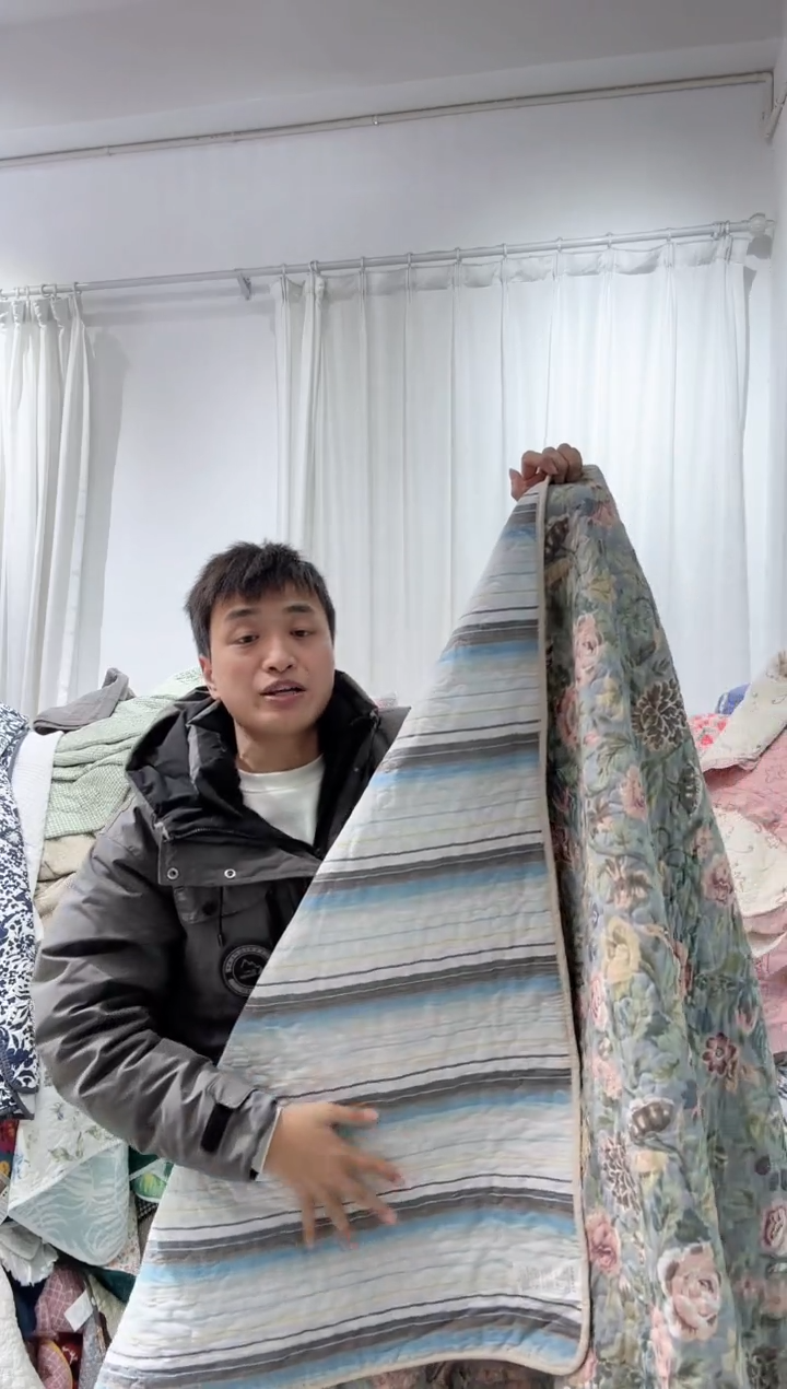 棉140*200纯棉床盖78号微瑕