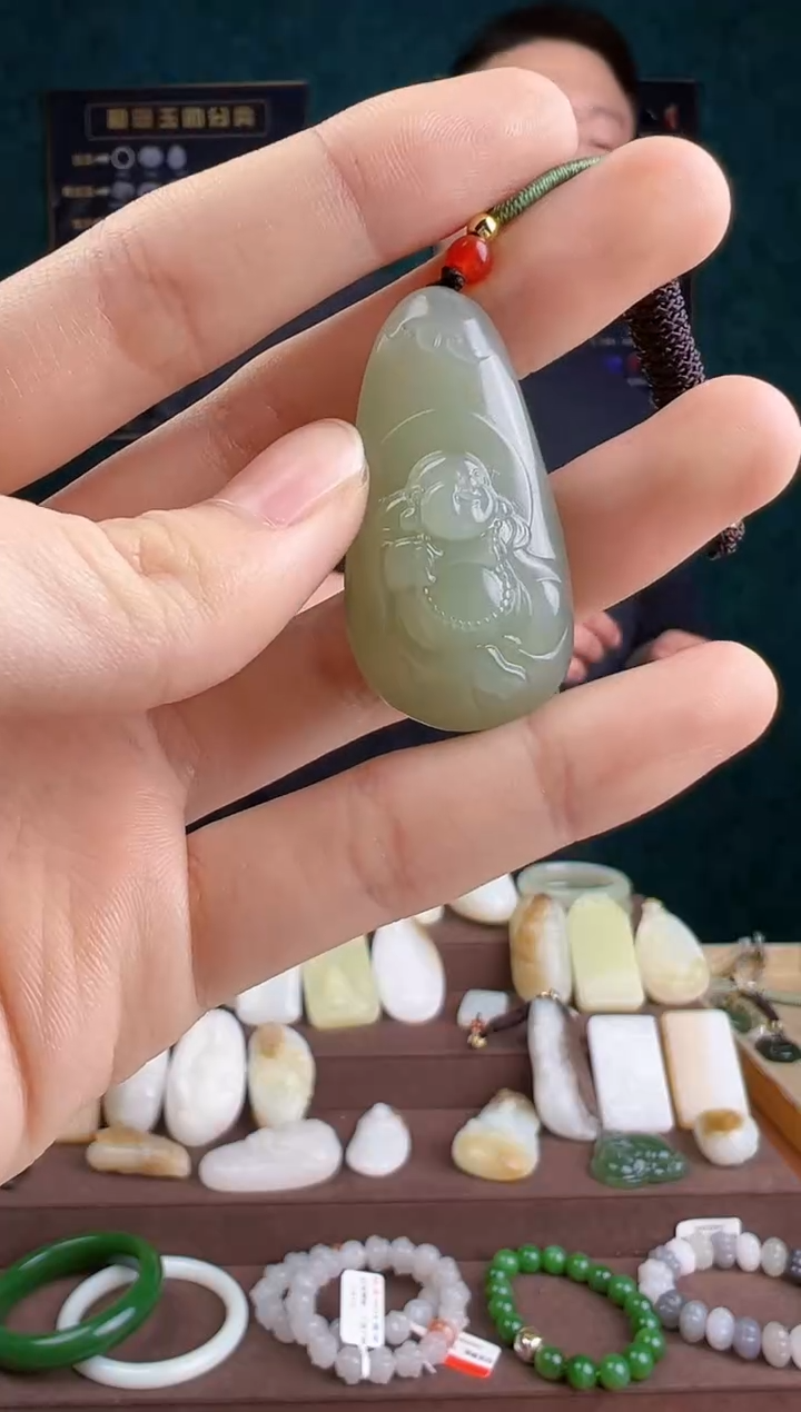 【闪购商品】和田玉颈饰未镶嵌ZZ 拍一发一 多样性发货