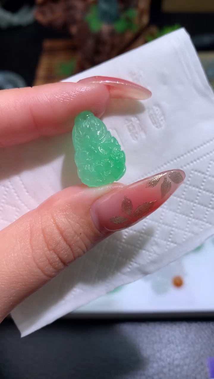 【闪购商品】定制翡翠未镶嵌白菜