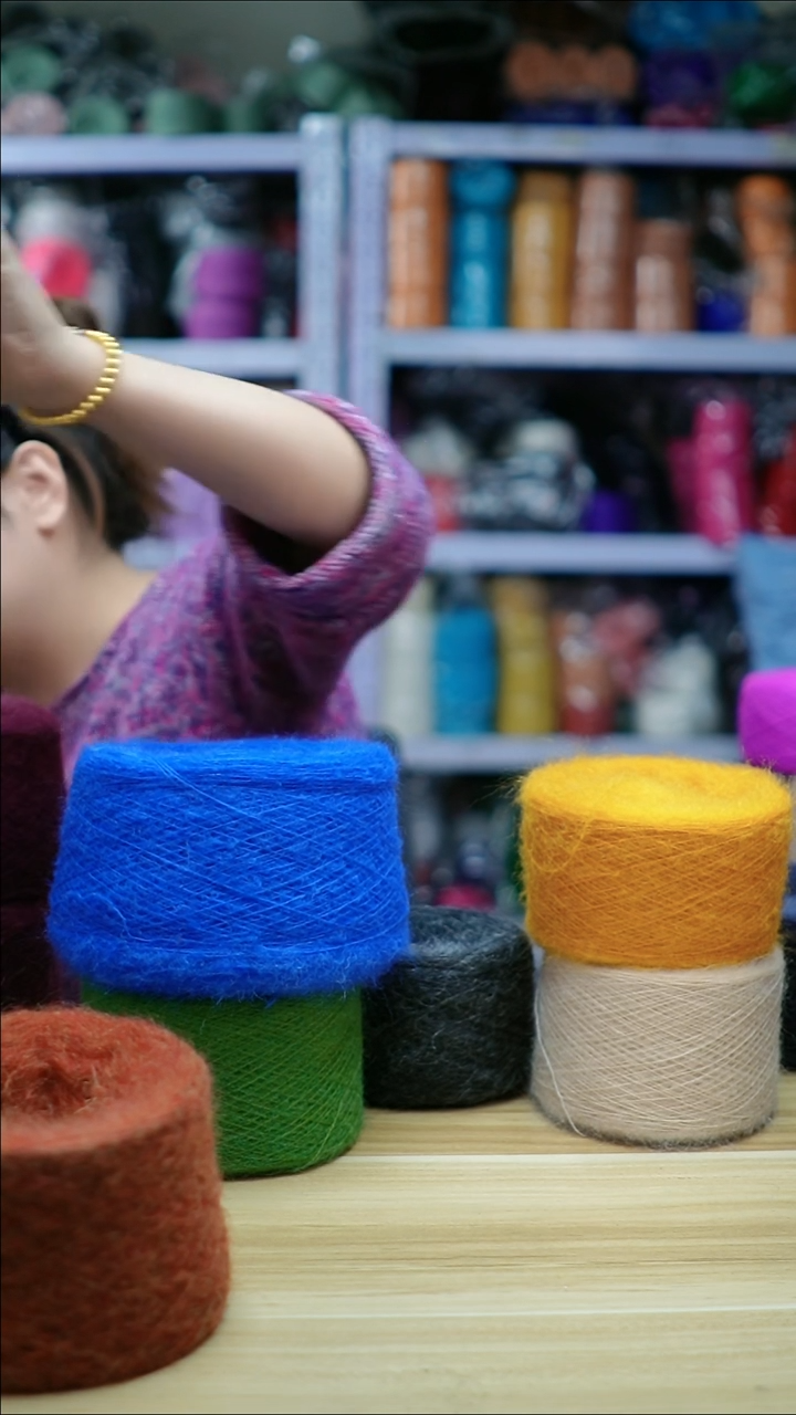 羊毛欢姐手编线A191