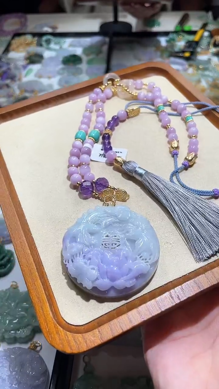 【闪购商品】翡翠颈饰未镶嵌吊坠