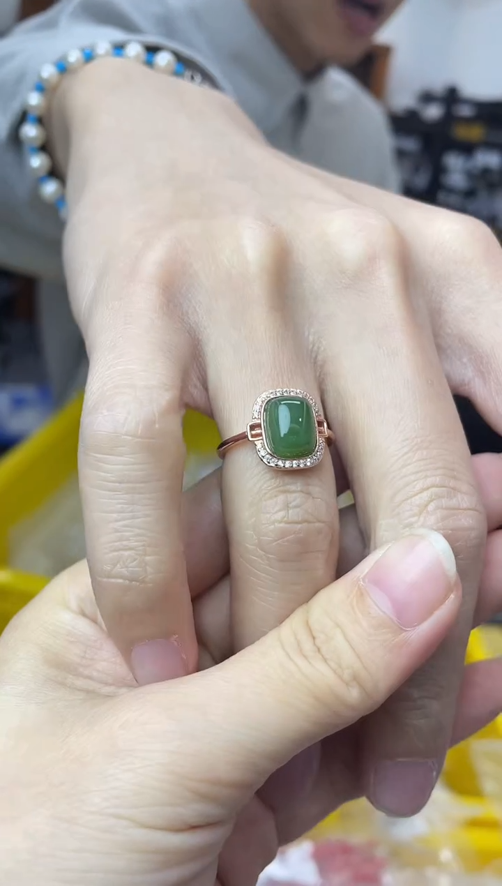 【闪购商品】和田玉银S925镶嵌·多样性一件发货