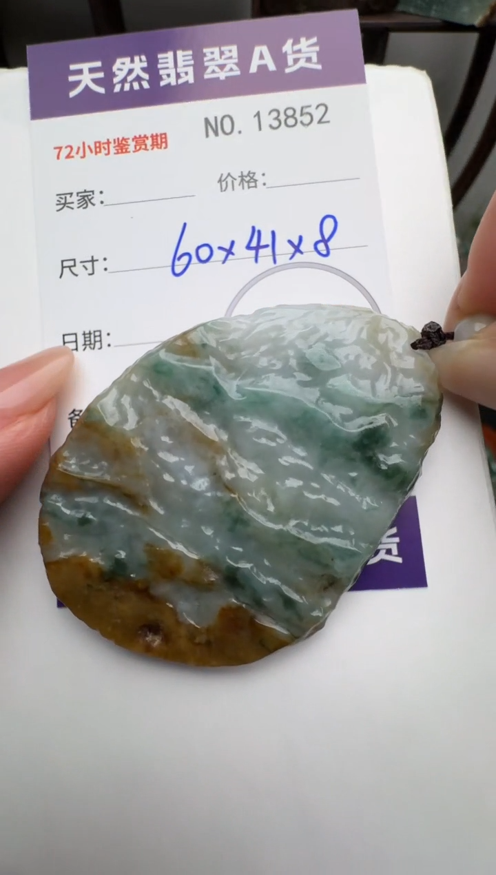 【闪购商品】翡翠颈饰未镶嵌翡翠13852