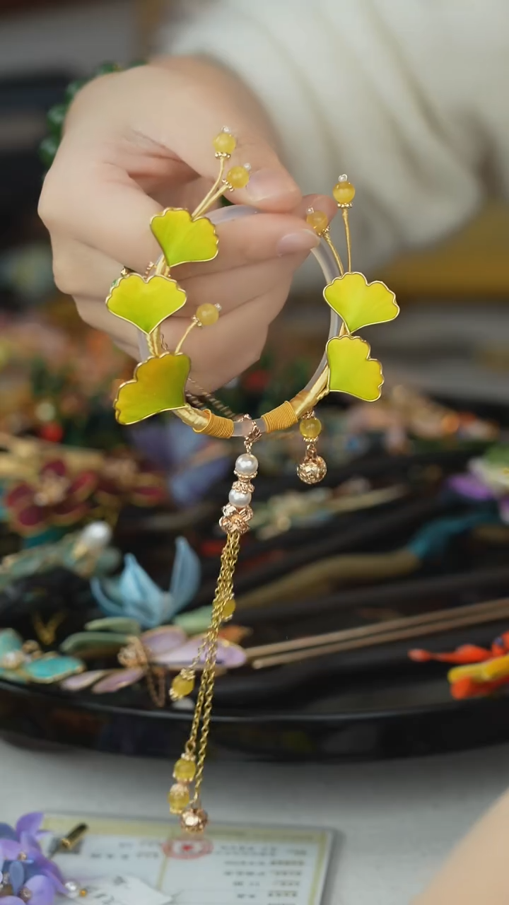 刺绣闪购纯手工非遗国风饰品