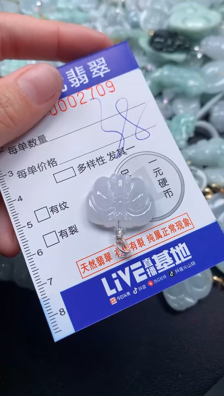 颈饰未镶嵌翡翠2709