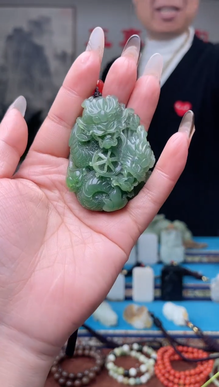 【闪购商品】和田玉挂件未镶嵌1