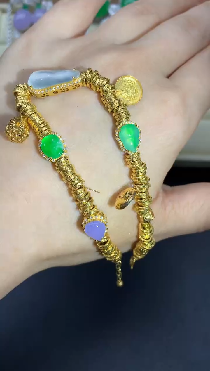 未镶嵌手链翡翠671-中国好珍宝1