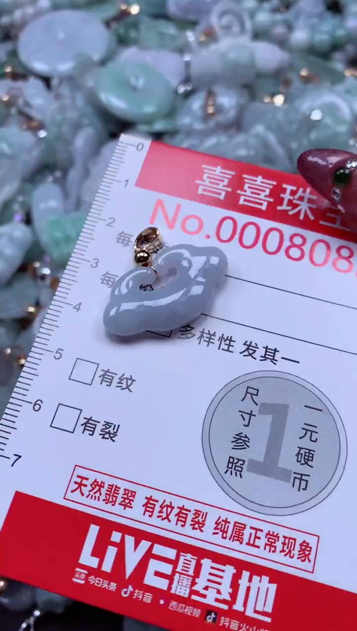 颈饰未镶嵌翡翠8082