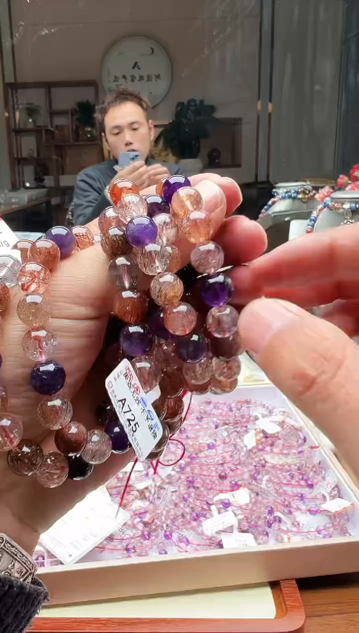 【闪购商品】水晶手链未镶嵌发丝超 卡10