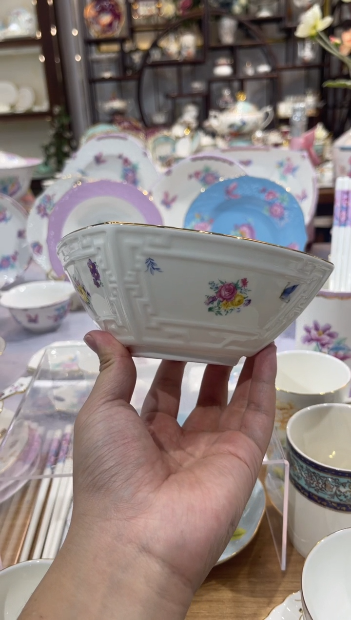 45%以上骨粉骨瓷6英寸沙拉碗