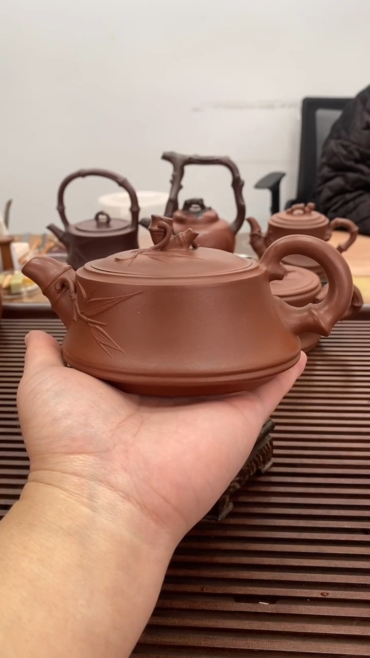 茶壶紫砂福利一品竹段260毫升