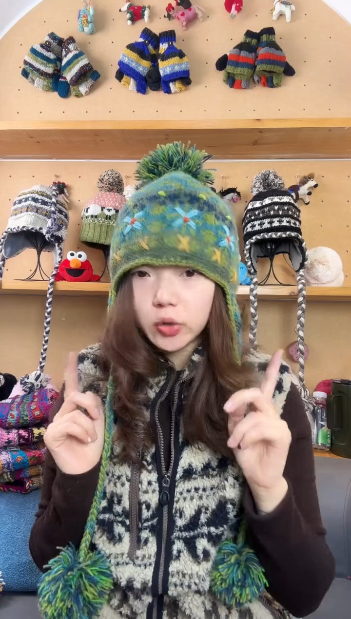 羊毛百分百纯手工长辫子