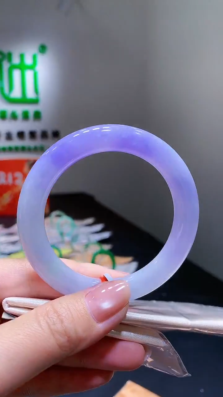 未镶嵌手镯翡翠天然A货缅甸翡翠56.8总价8万定金2万