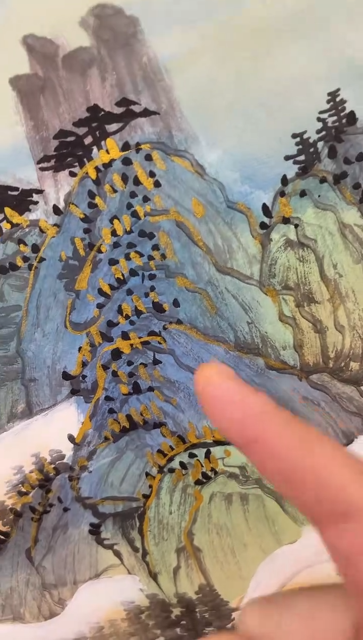 国画苏珊老师展览精品