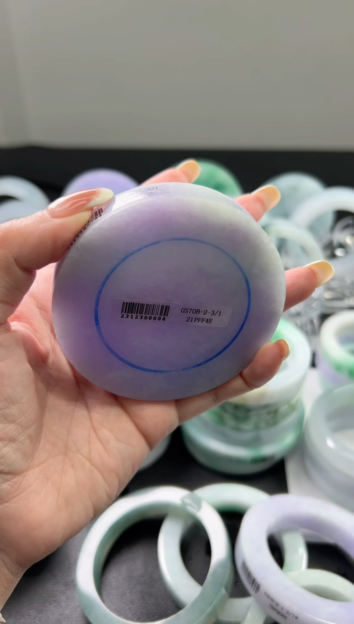 定制翡翠手镯未镶嵌羽*手镯定制