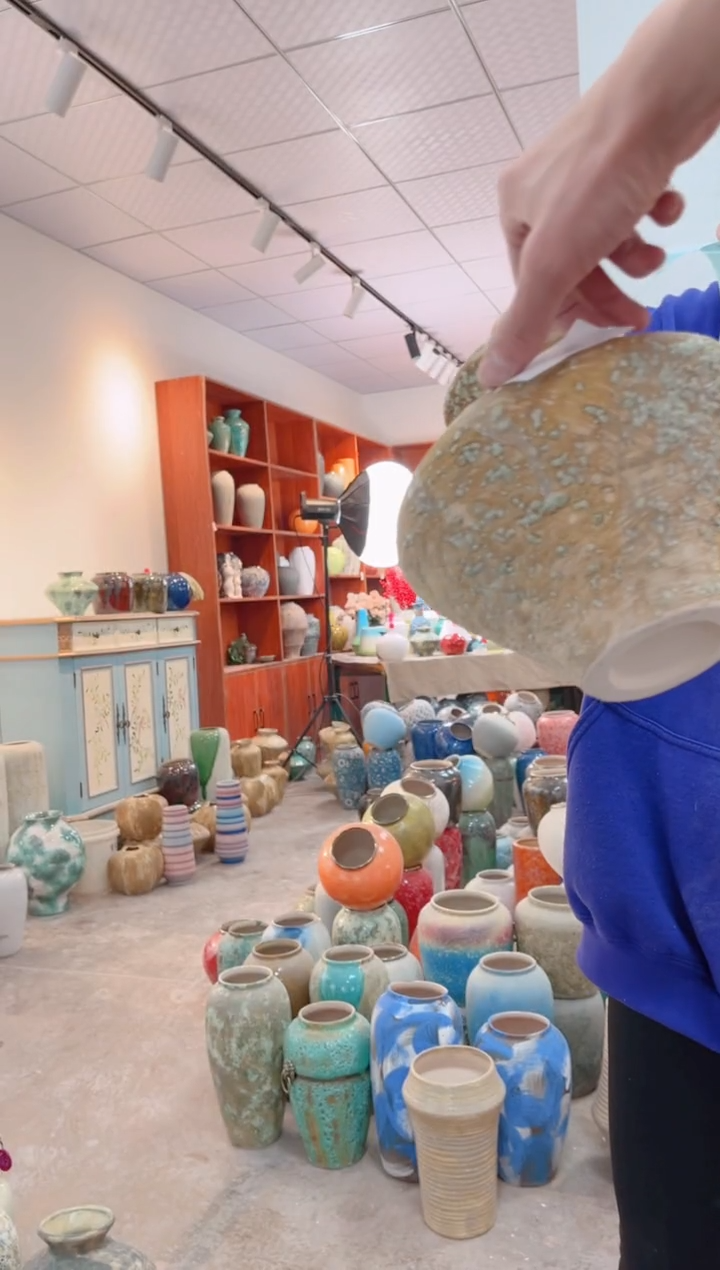 【闪购商品】瓶 181 陶瓷花瓶无花微瑕