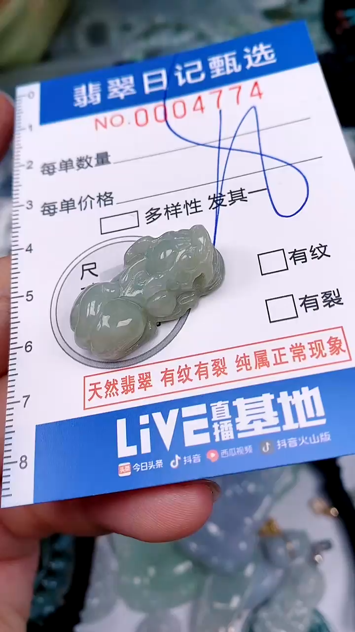 【闪购商品】翡翠颈饰未镶嵌00004774