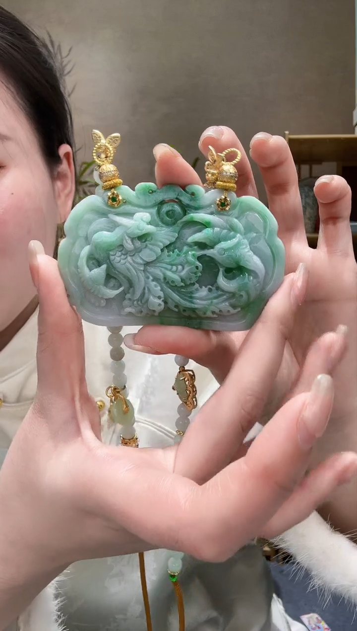 【闪购商品】翡翠颈饰未镶嵌吊坠