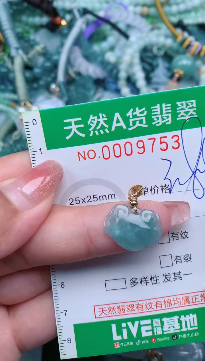 【闪购商品】翡翠颈饰未镶嵌.0009753