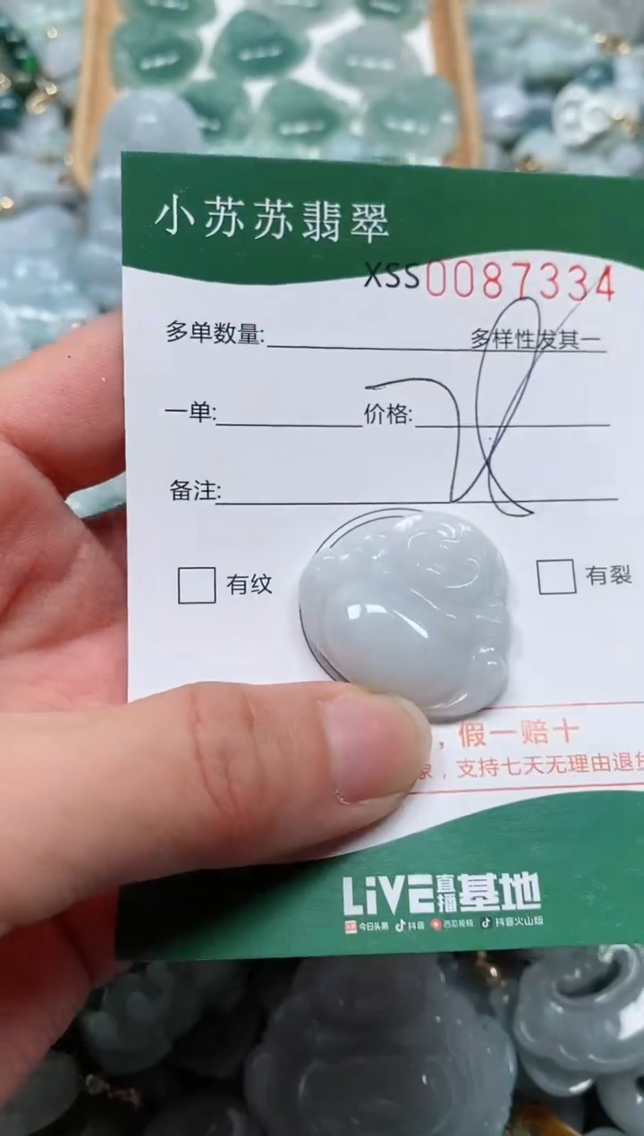 【闪购商品】翡翠颈饰未镶嵌闪购商品0087334