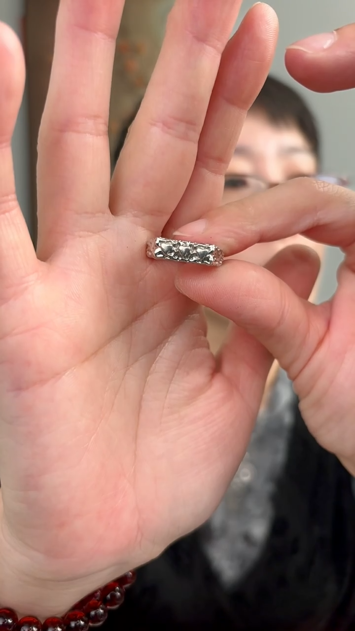 无925银纯银戒指马鞍29