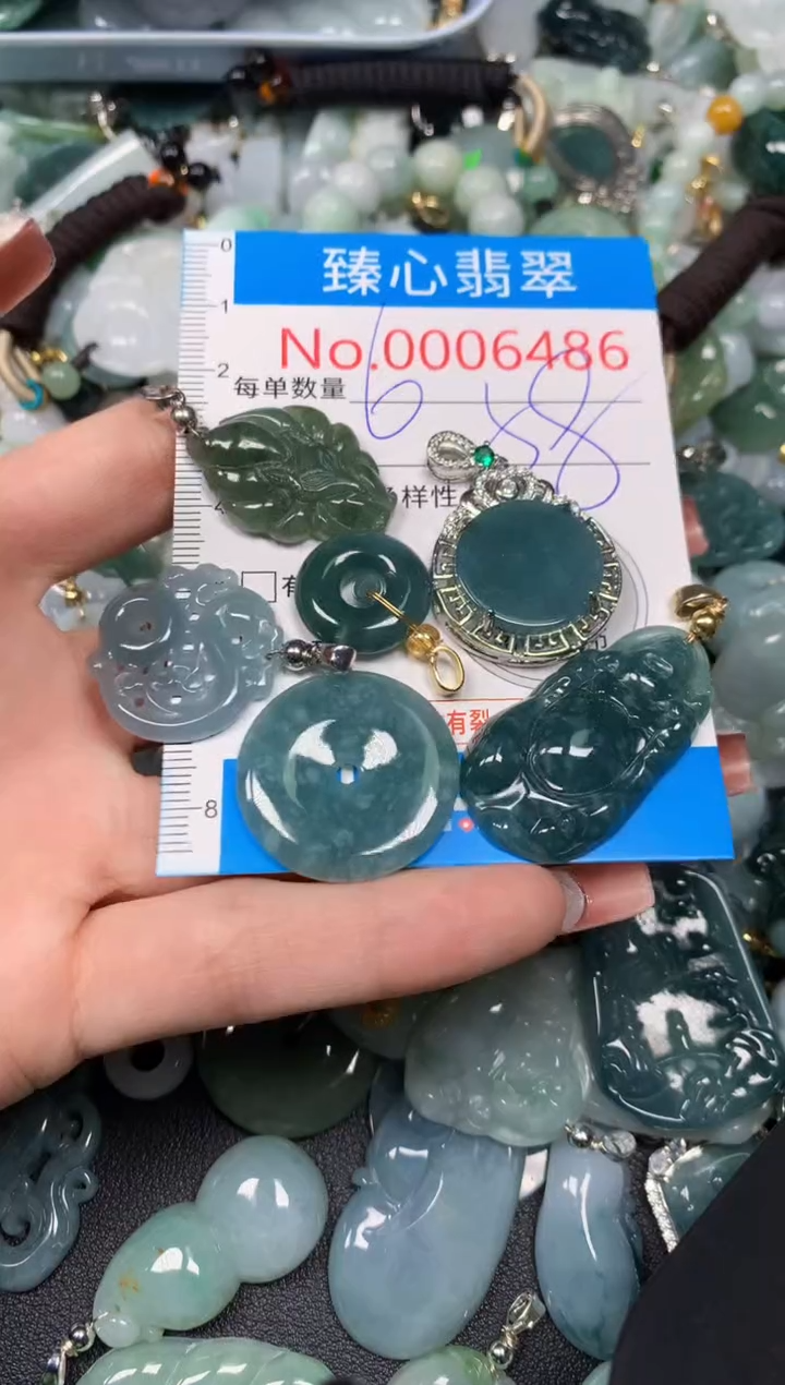 【闪购商品】翡翠颈饰未镶嵌含绳0006486