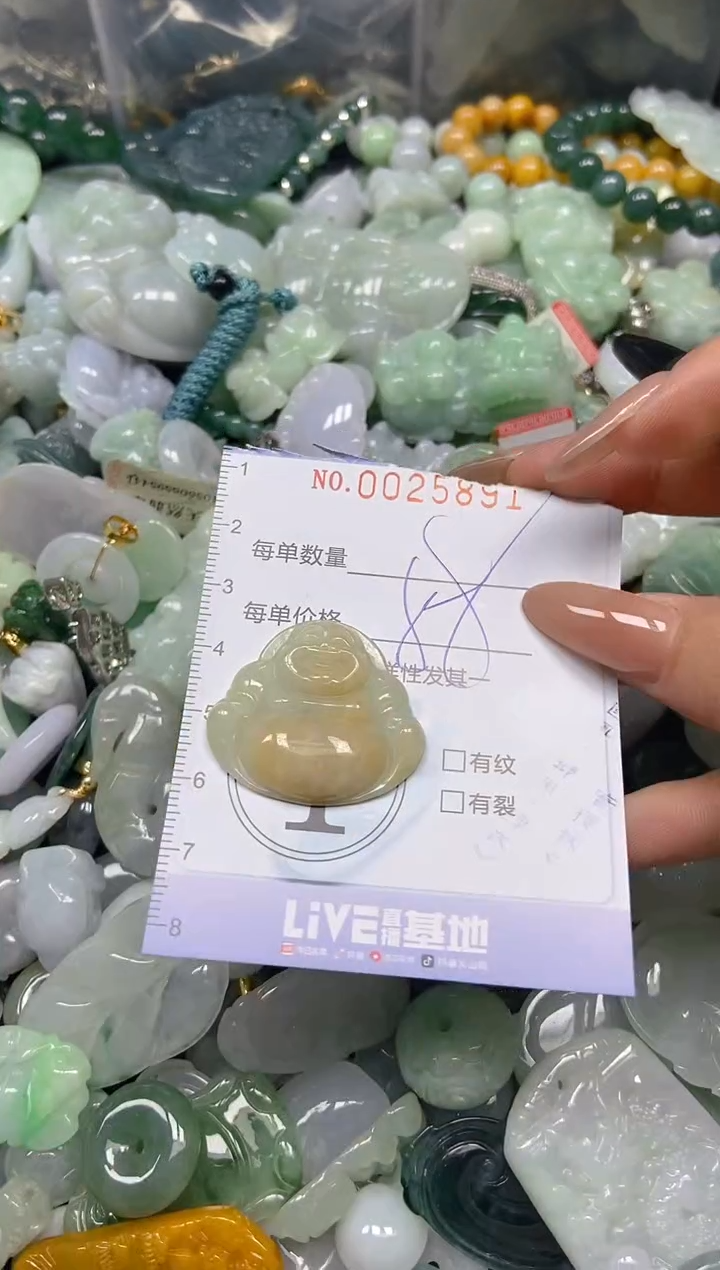 【闪购商品】翡翠颈饰未镶嵌闪购0025891