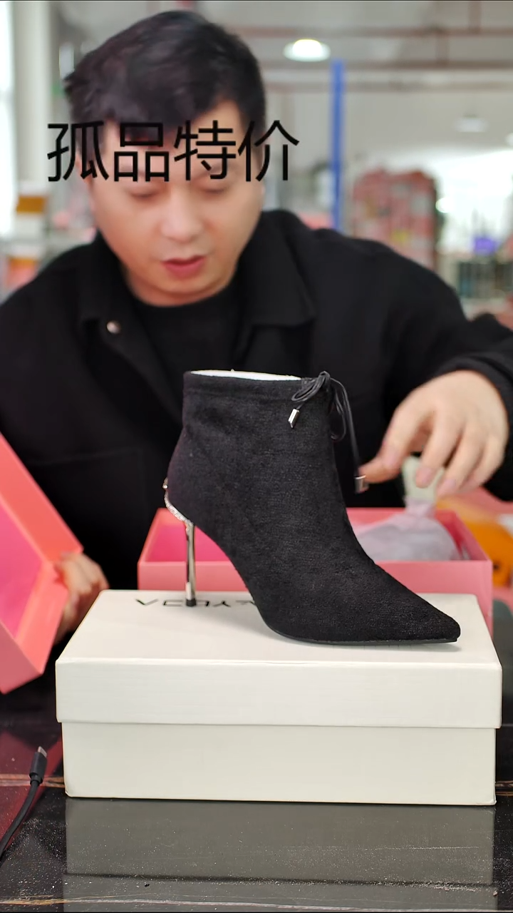 35码女鞋细跟高跟鞋