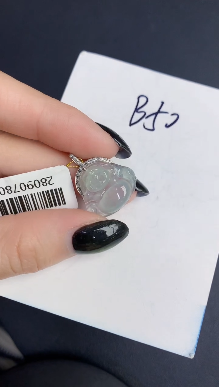 【闪购商品】翡翠18K金镶嵌颈饰0000000000