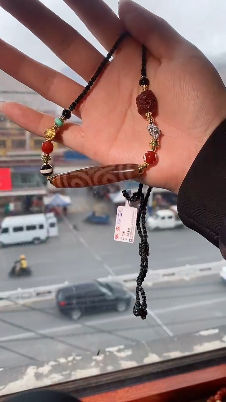 【闪购商品】玛瑙/玉髓项链未镶嵌多样性发一