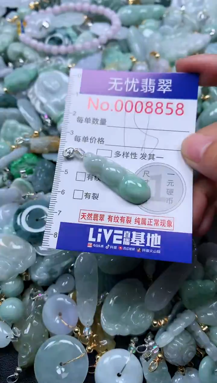 颈饰未镶嵌翡翠8858