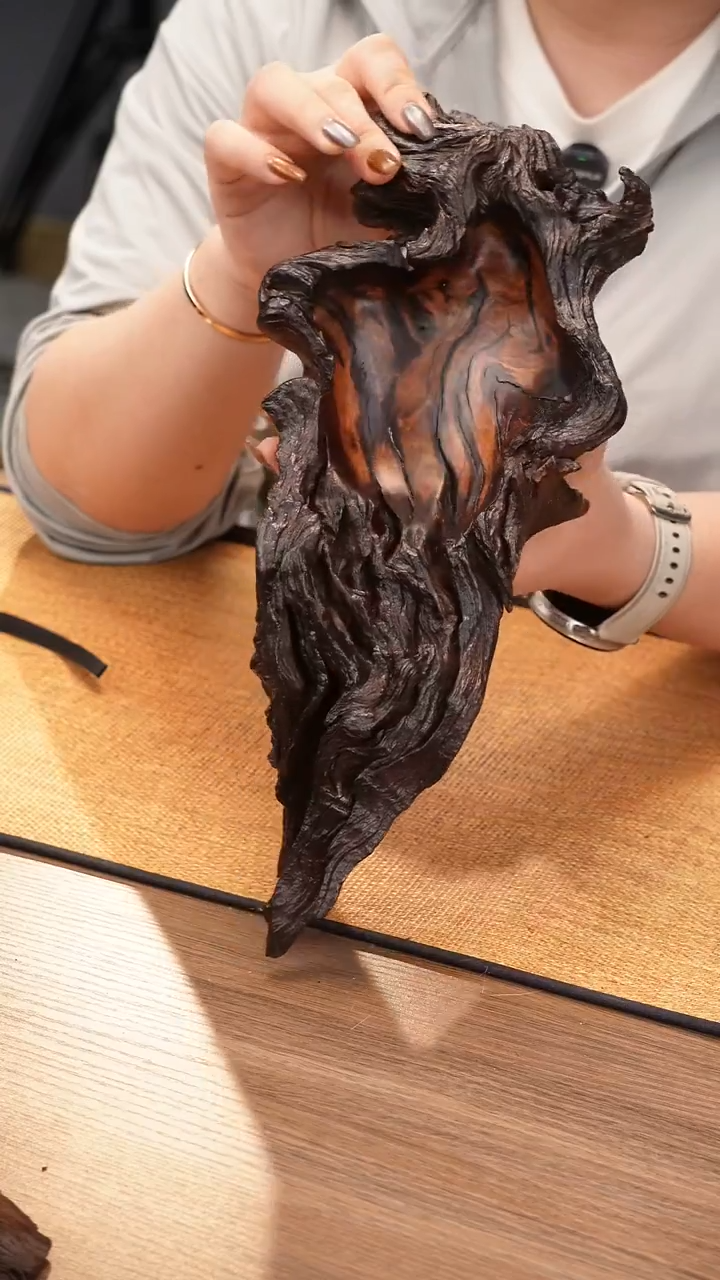 19号云小屋紫柚木果盘