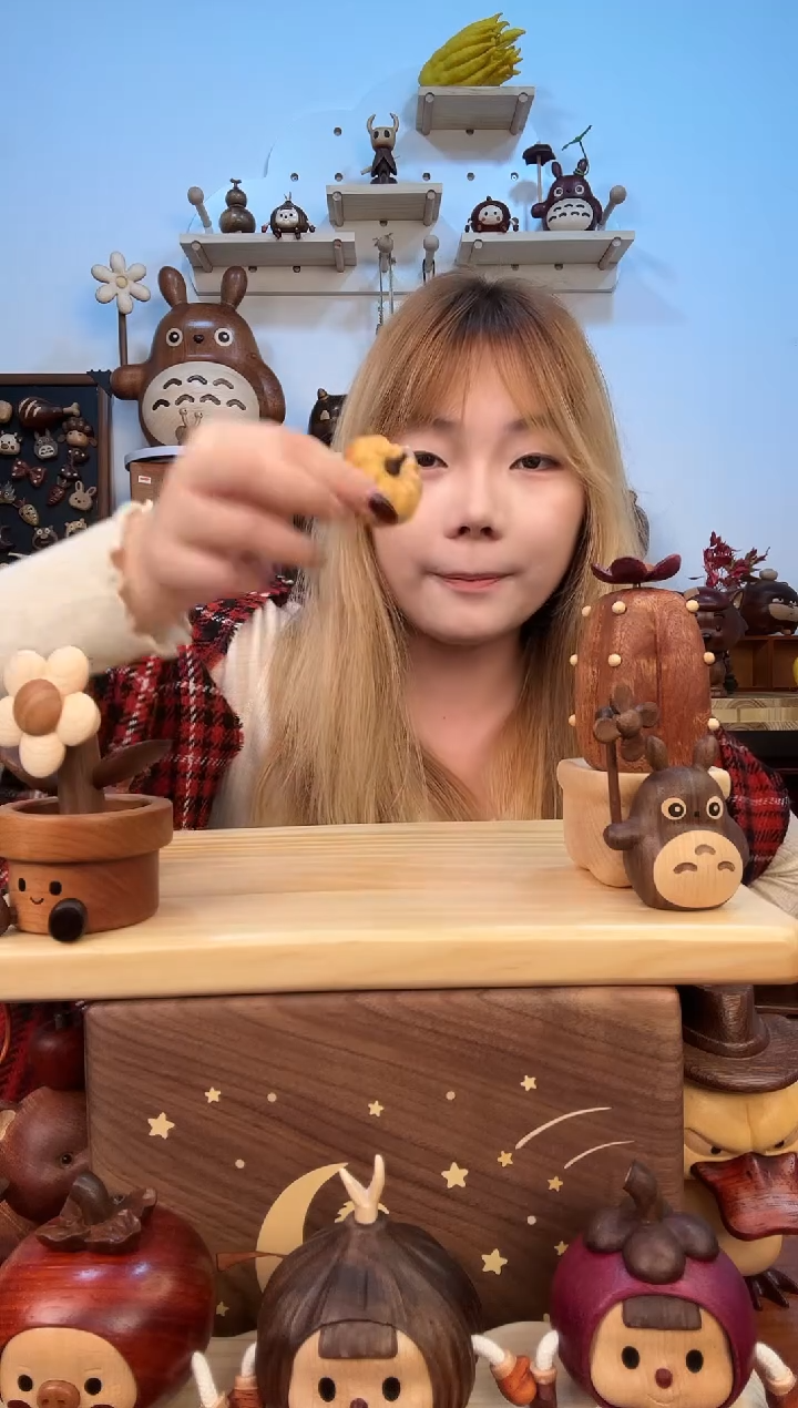 木完事不难南瓜摆件