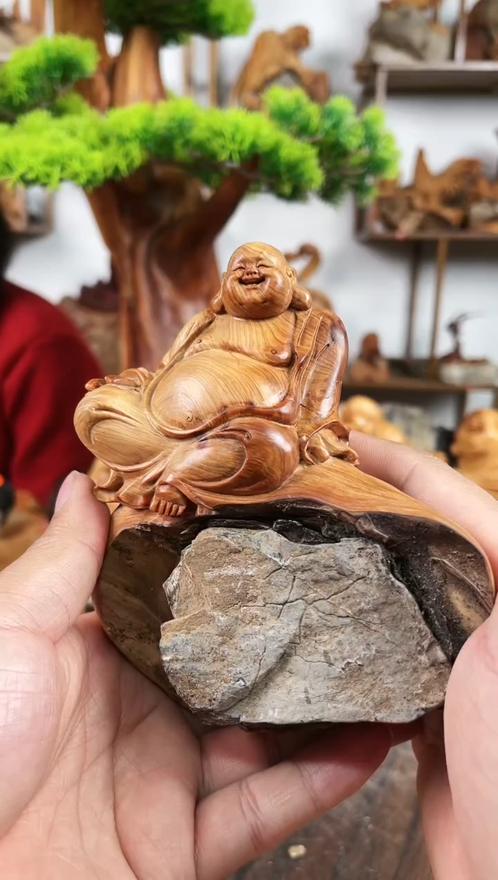 【闪购商品】柏木（崖柏）木雕1