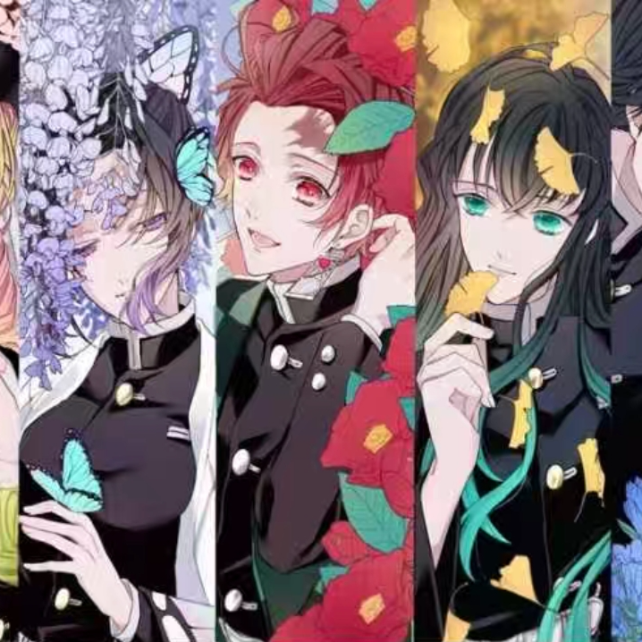 鬼灭之刃 同人二创吧唧徽章盲盒~漫屿文创