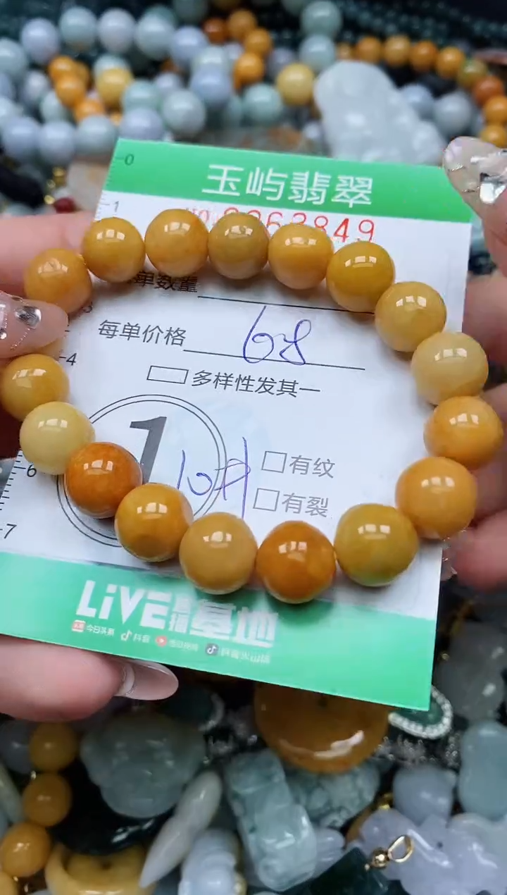 【闪购商品】翡翠颈饰未镶嵌闪购0063849