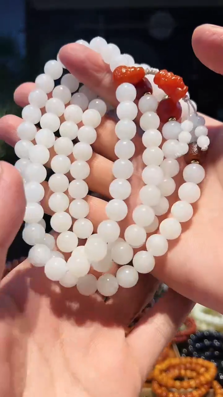【闪购商品】和田玉手串未镶嵌10左右