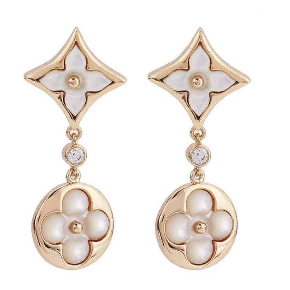 《梵克宝》围巾 LU06 老花耳 围巾百搭女士优雅精美法式简约复古