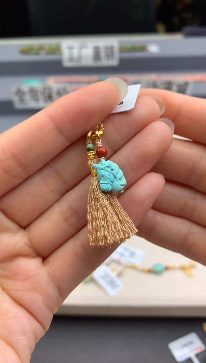 未镶嵌绿松石提溜茜.n263