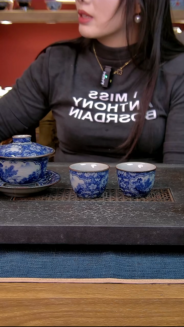 简装家用款3件套 老陶泥开片纹陶瓷茶具